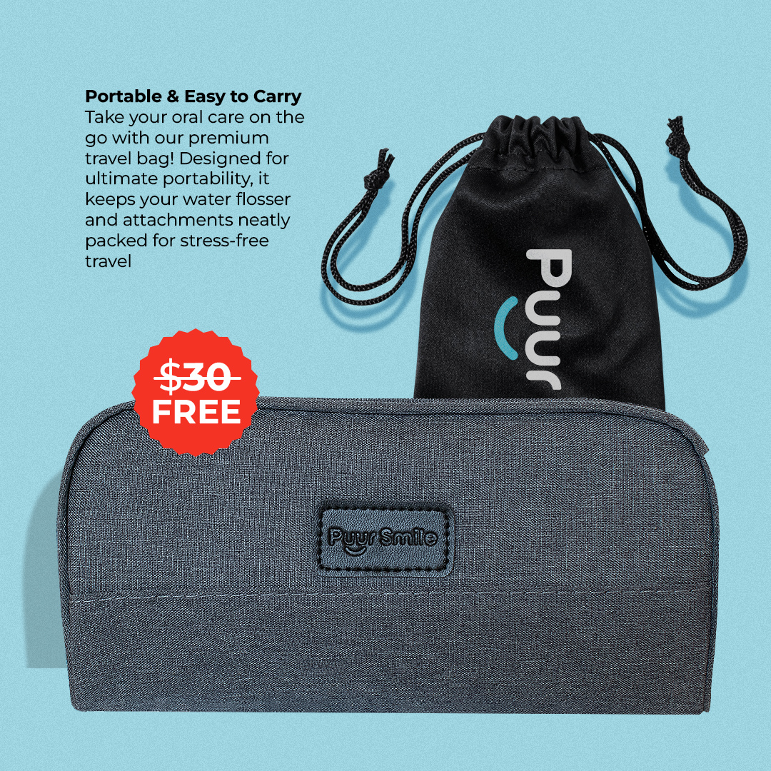 PUURSMILE WATER FLOSSER - 55% OFF NEW YEAR SALE + 4 FREE GIFTS (WORTH $150)