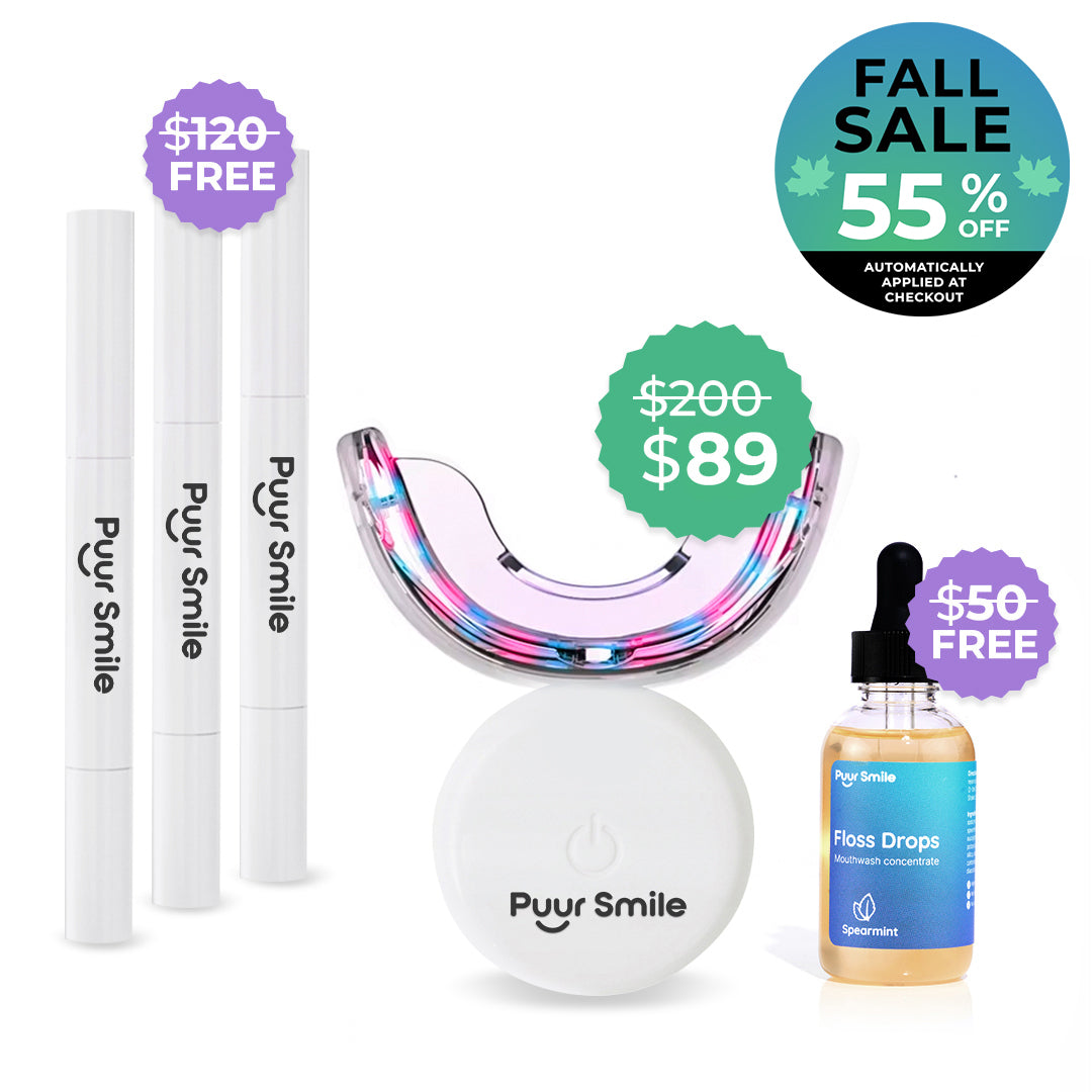 PUURSMILE TEETH WHITENING KIT - 60% OFF LABOR DAY SALE