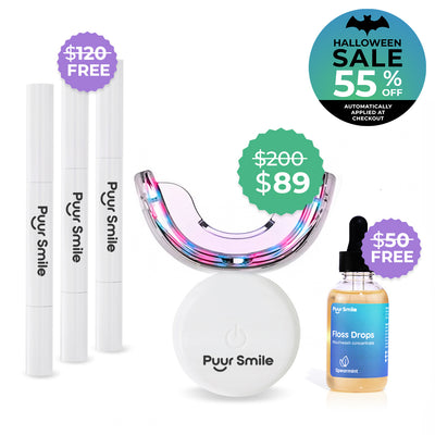 PUURSMILE TEETH WHITENING KIT - 60% OFF HALLOWEEN SALE
