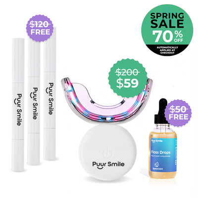 PUURSMILE TEETH WHITENING KIT - 70% OFF SPRING SALE