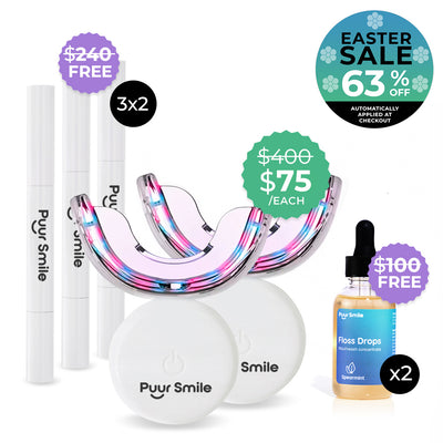 PUURSMILE TEETH WHITENING KIT - 60% OFF EASTER SALE