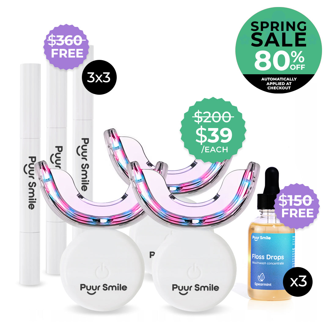 PUURSMILE TEETH WHITENING KIT - 70% OFF SPRING SALE