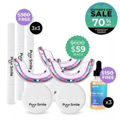 PUURSMILE TEETH WHITENING KIT - 60% OFF MOTHER'S DAY SALE
