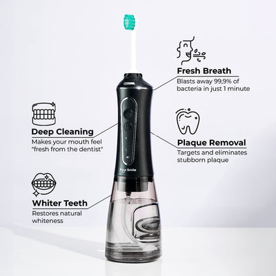 PUURSMILE WATER FLOSSER - 50% OFF SPRING SALE + 4 FREE GIFTS (WORTH $140)