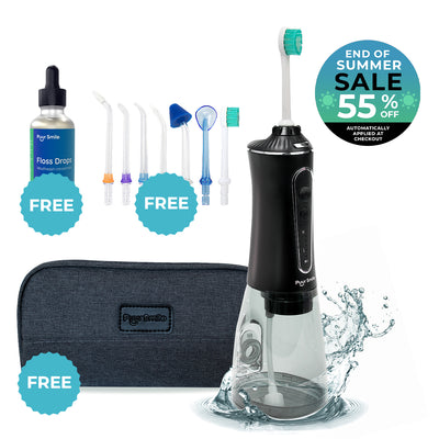 PUURSMILE WATER FLOSSER - 55% OFF END OF SUMMER SALE + 3 FREE GIFTS (WORTH $120)