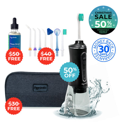 PUURSMILE WATER FLOSSER - 50% OFF CHRISTMAS SALE + 3 FREE GIFTS (WORTH $120)