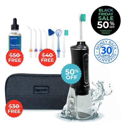 PUURSMILE WATER FLOSSER - 50% OFF BLACK FRIDAY SALE + 3 FREE GIFTS (WORTH $120)
