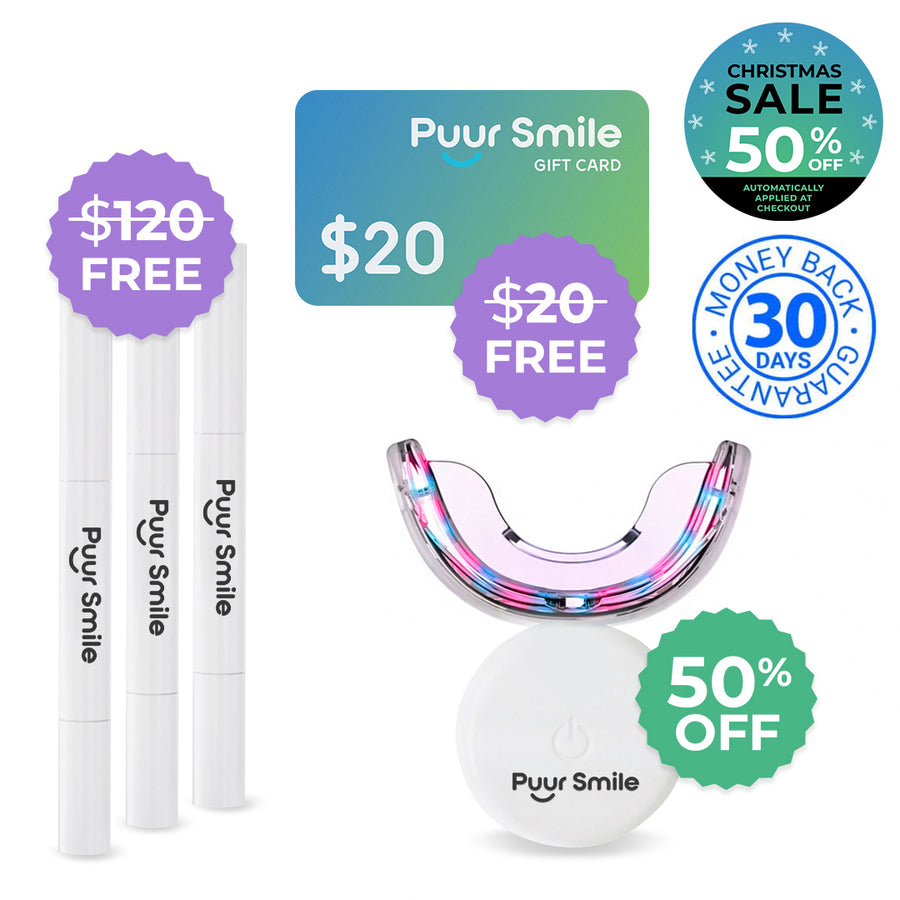 PUURSMILE TEETH WHITENING KIT - 50% OFF CHRISTMAS SALE