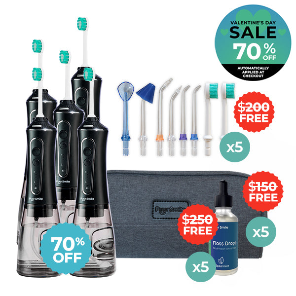 PUURSMILE WATER FLOSSER - 50% OFF VALENTINE'S DAY SALE + 3 FREE GIFTS (WORTH $120)