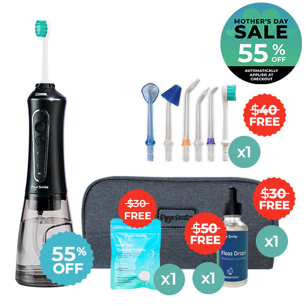 PUURSMILE WATER FLOSSER - 55% OFF MOTHER&