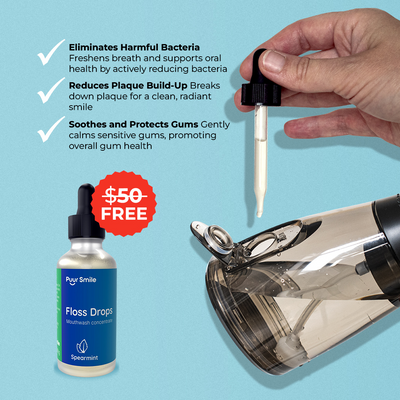 PUURSMILE WATER FLOSSER - 50% OFF SPRING SALE + 3 FREE GIFTS (WORTH $120)