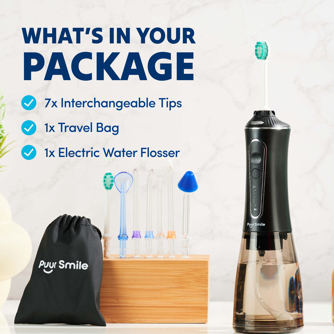 PuurSmile® Electric Water Flosser