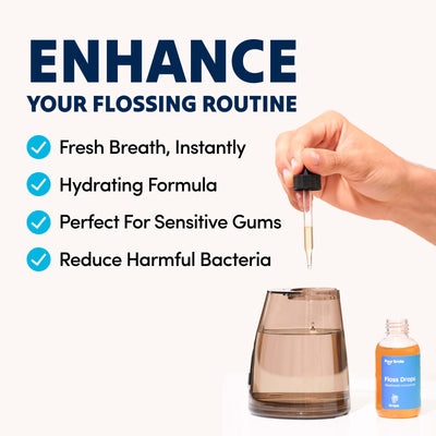 PuurSmile Floss Drops – Spearmint Concentrate