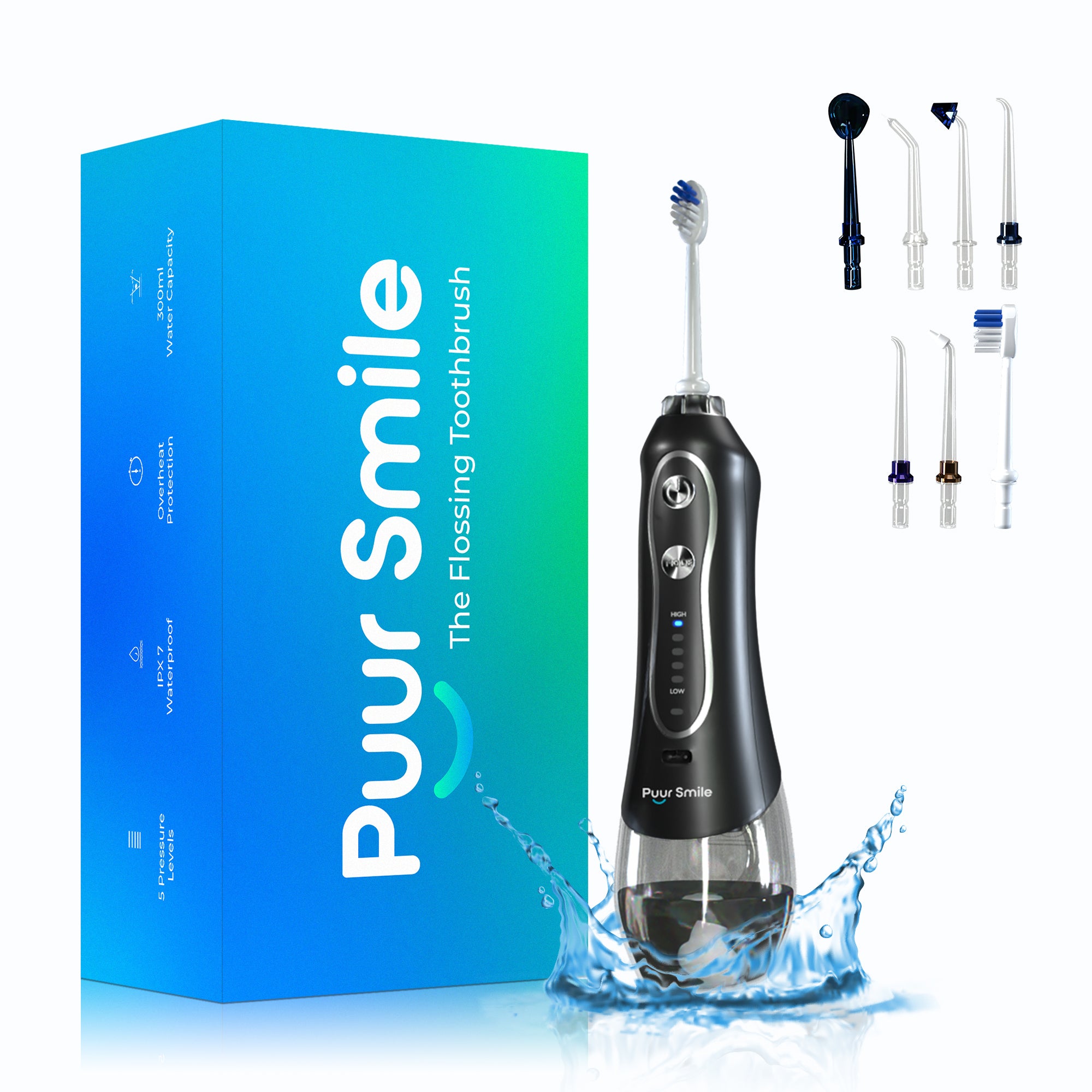 Puur Smile™ Water Flosser – PuurSmile